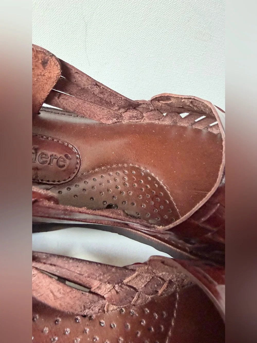 Belvedere woven brown